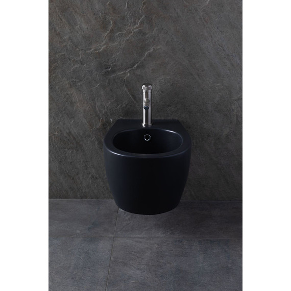 Биде подвесное Allen Brau Fantasy 4.11006.31, чёрный матовый фото 16