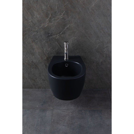 Биде подвесное Allen Brau Fantasy 4.11006.31, чёрный матовый фото 17