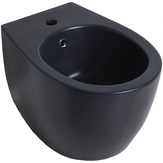 Биде подвесное Allen Brau Fantasy 4.11006.31, чёрный матовый фото 