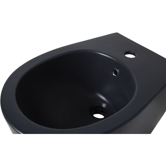 Биде подвесное Allen Brau Fantasy 4.11006.31, чёрный матовый фото 4