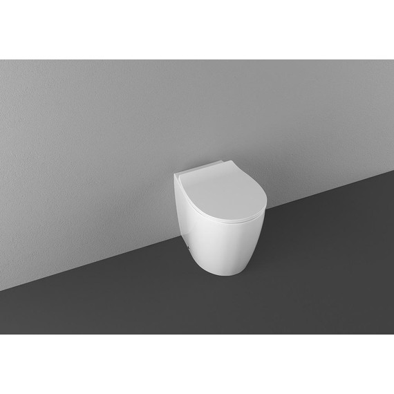 Унитаз приставной безободковый Allen Brau Fantasy 4.11007.20 с тонкой крышкой микролифт фото 40