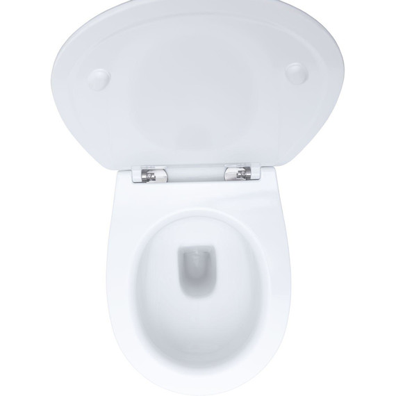 Унитаз приставной безободковый Allen Brau Fantasy 4.11007.20 с тонкой крышкой микролифт фото 7