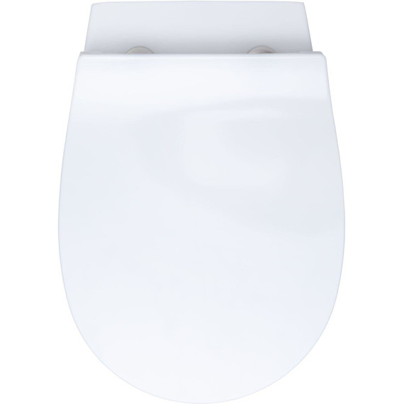 Унитаз приставной безободковый Allen Brau Fantasy 4.11007.20 с тонкой крышкой микролифт фото 8