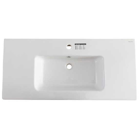 Раковина врезная на столешницу Allen Brau Fantasy 102 см 4.11014.20 фото 2