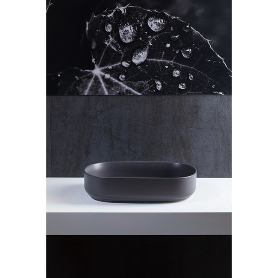 Раковина-чаша Allen Brau Fantasy 55 см 4.11022.AN, антрацит фото 5