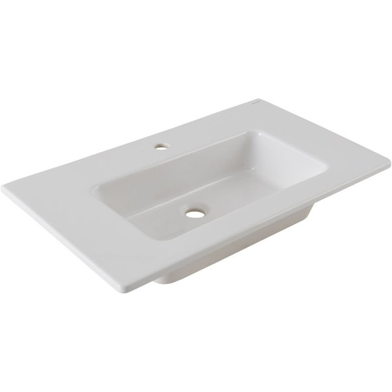 Раковина врезная на столешницу Allen Brau Fantasy 82 см 4.11025.20 фото 