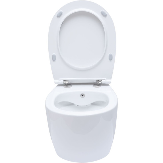 Унитаз-биде подвесной безободковый Allen Brau Fantasy 4.11HC1.20 с тонкой крышкой микролифт фото 6