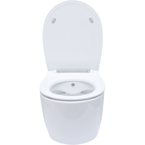 Унитаз-биде подвесной безободковый Allen Brau Fantasy 4.11HC1.20 с тонкой крышкой микролифт фото 4