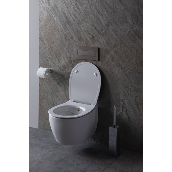 Унитаз-биде подвесной безободковый Allen Brau Fantasy 4.11HC1.20 с тонкой крышкой микролифт фото 18