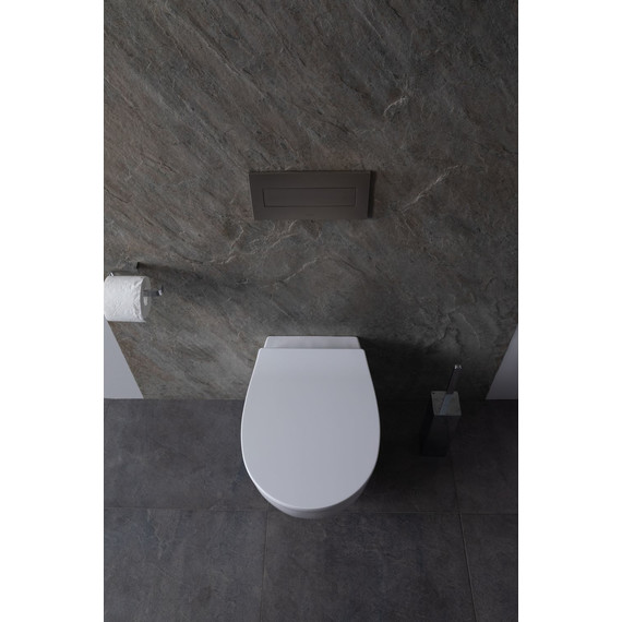 Унитаз-биде подвесной безободковый Allen Brau Fantasy 4.11HC1.20 с тонкой крышкой микролифт фото 31