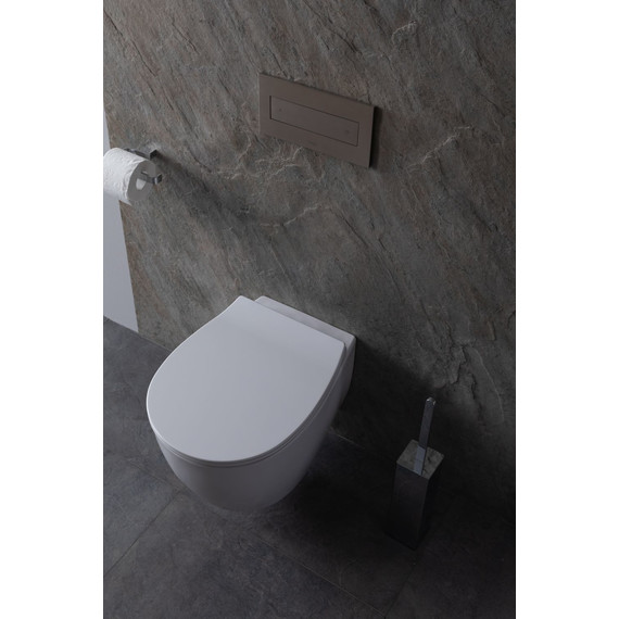 Унитаз-биде подвесной безободковый Allen Brau Fantasy 4.11HC1.20 с тонкой крышкой микролифт фото 30