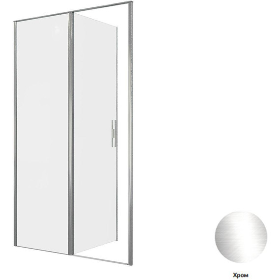 Душевая дверь Allen Brau Priority 120 см 3.31007.00, хром/прозрачное фото 11