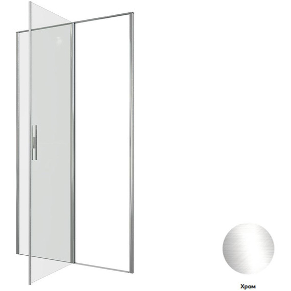 Душевая дверь Allen Brau Priority 120 см 3.31007.00, хром/прозрачное фото 12