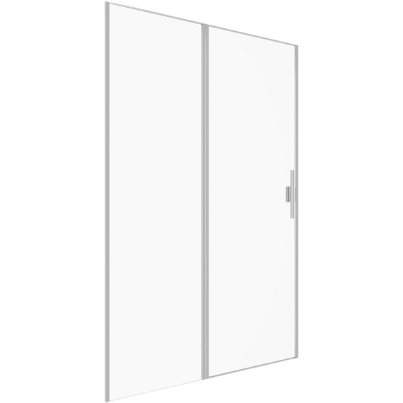 Душевая дверь Allen Brau Priority 120 см 3.31008.BA, серебро браш/прозрачное фото 