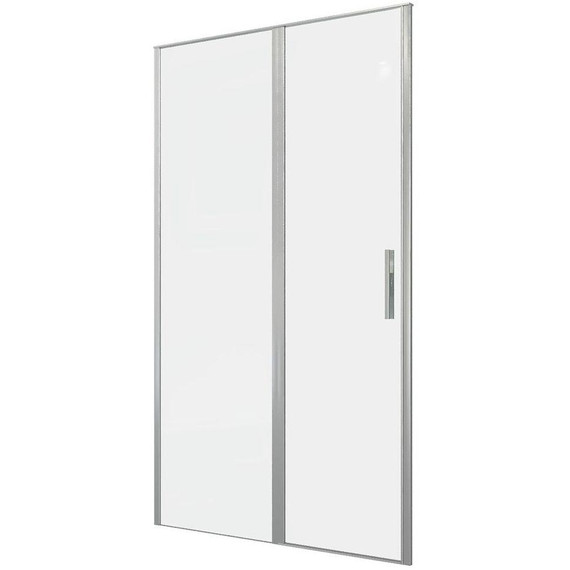 Душевая дверь Allen Brau Priority 120 см 3.31008.BA, серебро браш/прозрачное фото 2