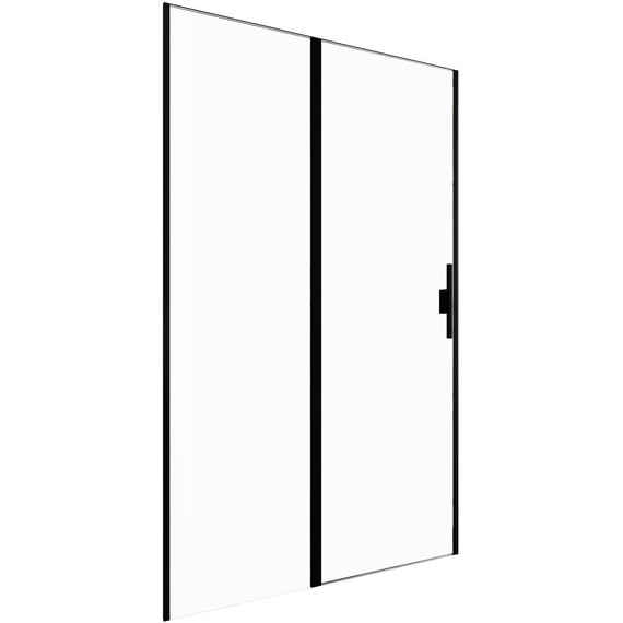 Душевая дверь Allen Brau Priority 120 см 3.31009.BBA, чёрный браш/прозрачное фото 3