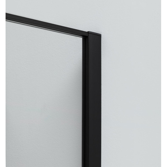 Душевая дверь Allen Brau Priority 120 см 3.31009.BBA, чёрный браш/прозрачное фото 4