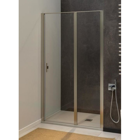 Душевая дверь Allen Brau Priority 120 см 3.31032.BA (стекло 8 мм) серебро браш/прозрачное фото 11