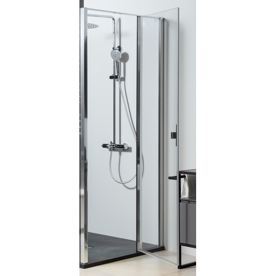 Душевая дверь Allen Brau Priority 160 см 3.31037.00 (стекло 8 мм) хром/прозрачное фото 10