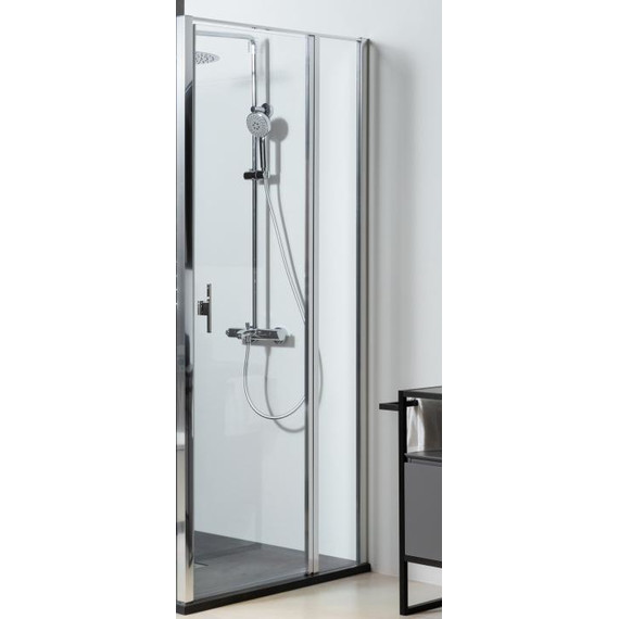 Душевая дверь Allen Brau Priority 160 см 3.31037.00 (стекло 8 мм) хром/прозрачное фото 11