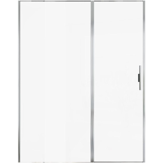 Душевая дверь Allen Brau Priority 160 см 3.31037.00 (стекло 8 мм) хром/прозрачное фото 