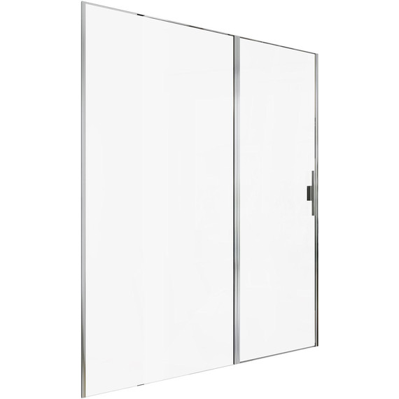 Душевая дверь Allen Brau Priority 160 см 3.31037.00 (стекло 8 мм) хром/прозрачное фото 2
