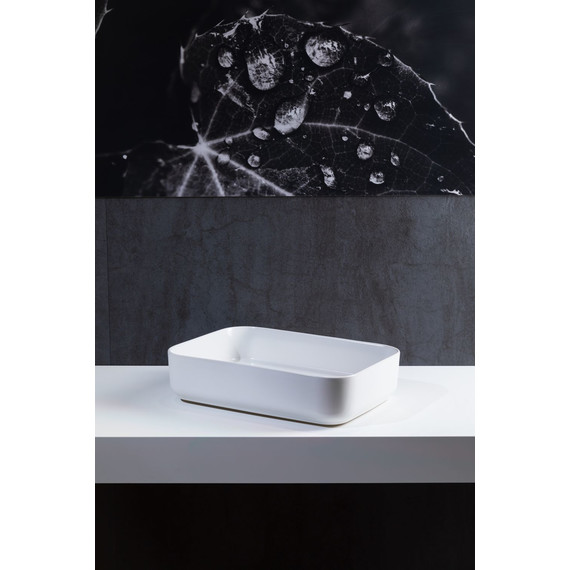 Раковина-чаша Allen Brau Fantasy 50 см 4.11021.21, белый матовый фото 4