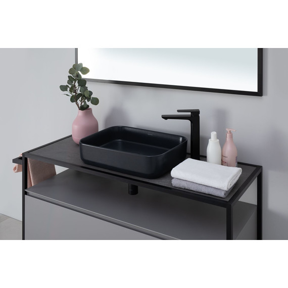 Раковина-чаша Allen Brau Fantasy 50 см 4.11021.31, чёрный матовый фото 11