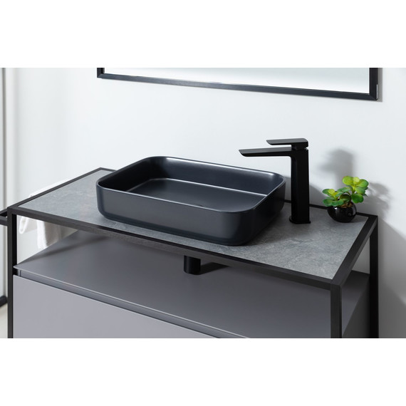 Раковина-чаша Allen Brau Fantasy 50 см 4.11021.31, чёрный матовый фото 14