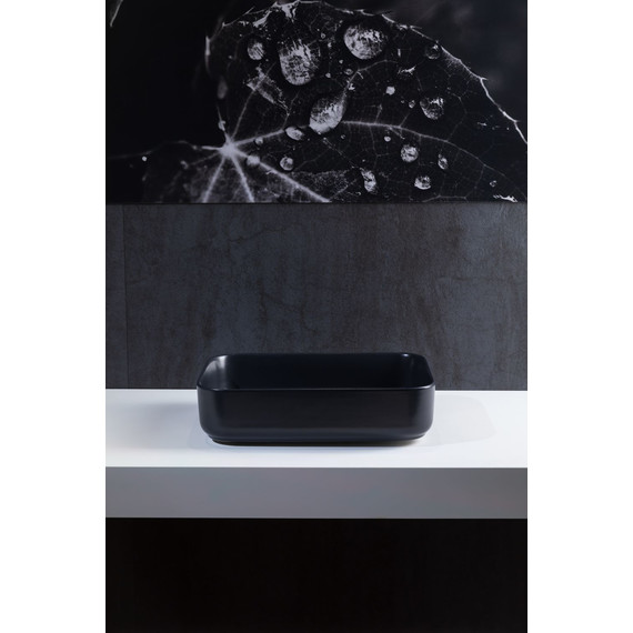 Раковина-чаша Allen Brau Fantasy 50 см 4.11021.31, чёрный матовый фото 5