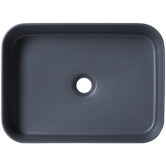 Раковина-чаша Allen Brau Fantasy 50 см 4.11021.AN, антрацит фото 3