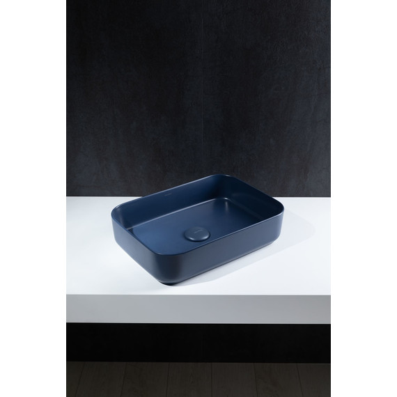 Раковина-чаша Allen Brau Fantasy 50 см 4.11021.ID, индиго фото 4