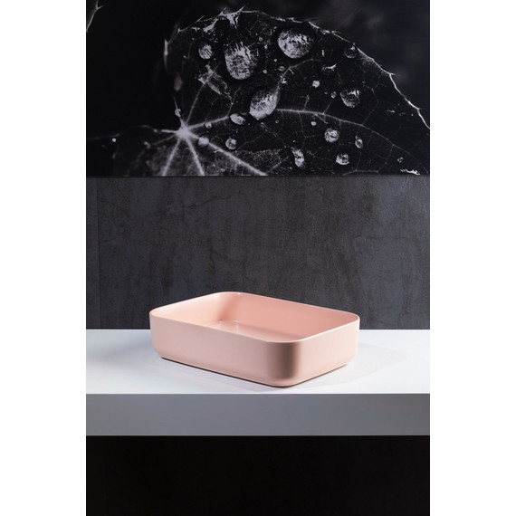 Раковина-чаша Allen Brau Fantasy 50 см 4.11021.SM, розовый фото 4