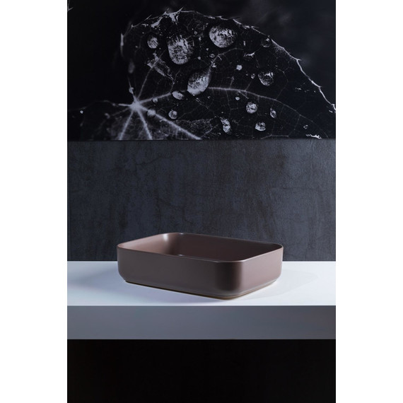 Раковина-чаша Allen Brau Fantasy 50 см 4.11021.TP, коричневый фото 4