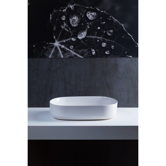 Раковина-чаша Allen Brau Fantasy 55 см 4.11022.21, белый матовый фото 4