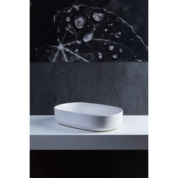 Раковина-чаша Allen Brau Fantasy 55 см 4.11022.21, белый матовый фото 5