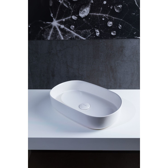 Раковина-чаша Allen Brau Fantasy 55 см 4.11022.21, белый матовый фото 6