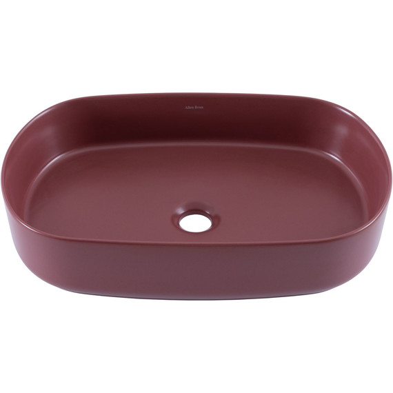 Раковина-чаша Allen Brau Fantasy 55 см 4.11022.BD, бордо фото 3