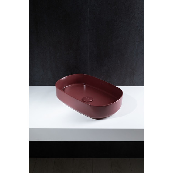 Раковина-чаша Allen Brau Fantasy 55 см 4.11022.BD, бордо фото 6