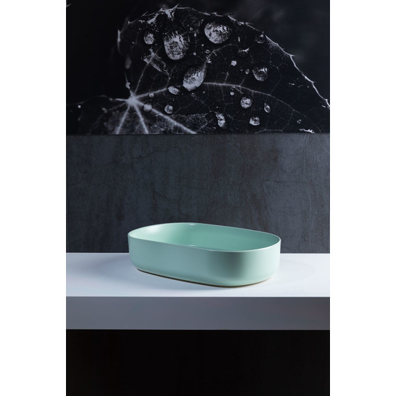 Раковина-чаша Allen Brau Fantasy 55 см 4.11022.MT, мятный фото 5