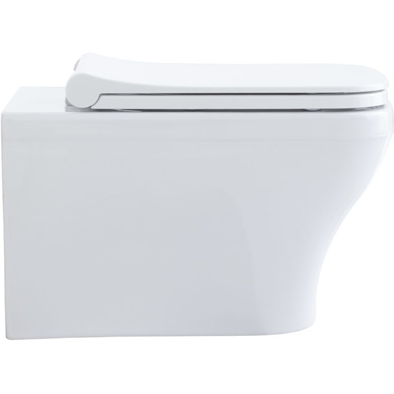 Унитаз подвесной безободковый Allen Brau Infinity 4.21011.20 с крышкой микролифт фото 4