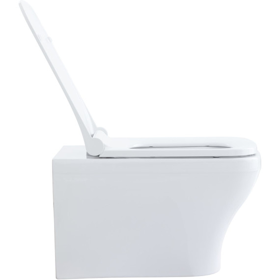 Унитаз подвесной безободковый Allen Brau Infinity 4.21011.20 с крышкой микролифт фото 5