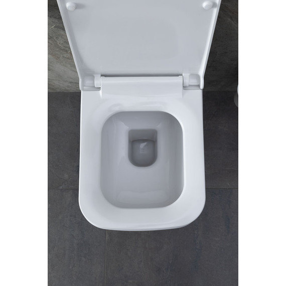 Унитаз подвесной безободковый Allen Brau Infinity 4.21011.20 с крышкой микролифт фото 17