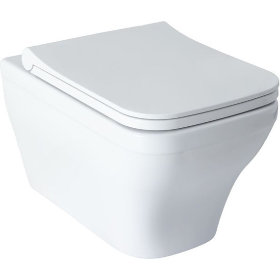 Унитаз подвесной безободковый Allen Brau Infinity 4.21011.20 с крышкой микролифт фото 