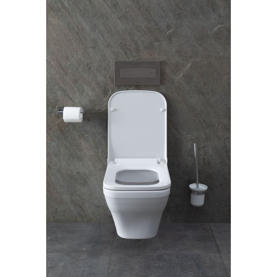 Унитаз подвесной безободковый Allen Brau Infinity 4.21011.20 с крышкой микролифт фото 28