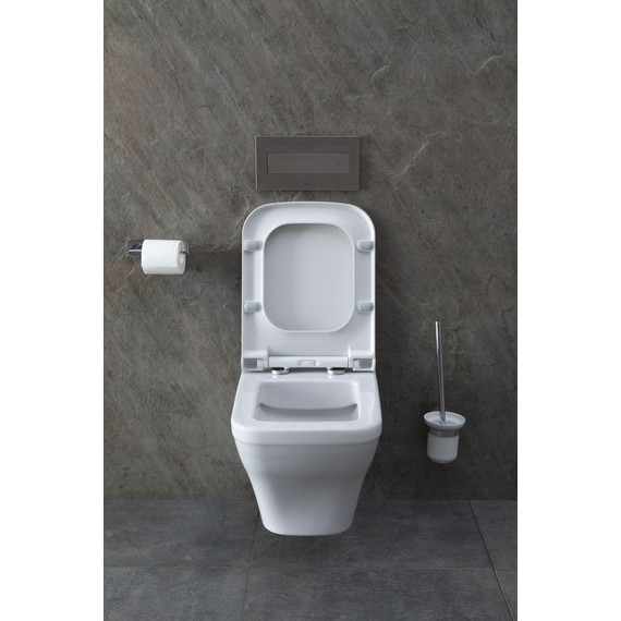 Унитаз подвесной безободковый Allen Brau Infinity 4.21011.20 с крышкой микролифт фото 29