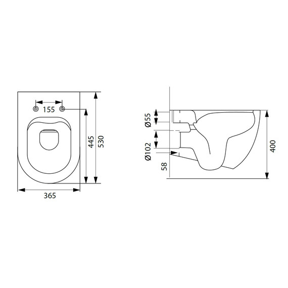 Унитаз подвесной безободковый Allen Brau Reality 4.32006.31 с крышкой микролифт, чёрный матовый фото 35