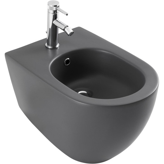 Биде подвесное Allen Brau Reality 4.32008.AN, антрацит фото 