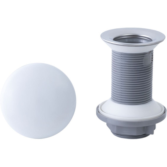 Донный клапан Allen Brau Fantasy 5.11001.21, белый матовый фото 2