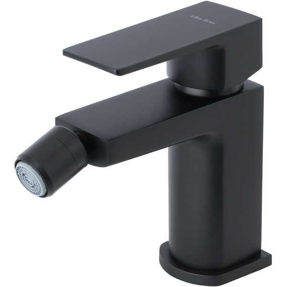 Смеситель для биде Allen Brau Infinity 5.21004-31 (с донным клапаном) чёрный матовый фото 